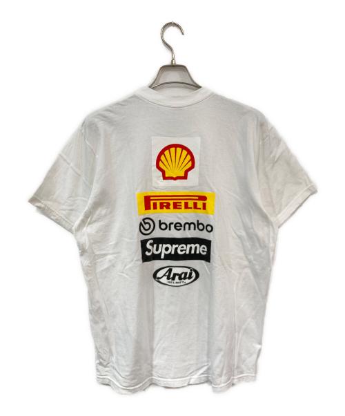 SUPREME（シュプリーム）SUPREME (シュプリーム) Ducati Logos Tee/ドゥカティロゴズティー ホワイト サイズ:SIZE Lの古着・服飾アイテム