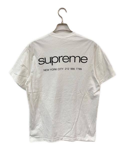 SUPREME（シュプリーム）SUPREME (シュプリーム) shop tee/ショップティー ホワイト サイズ:SIZE Lの古着・服飾アイテム