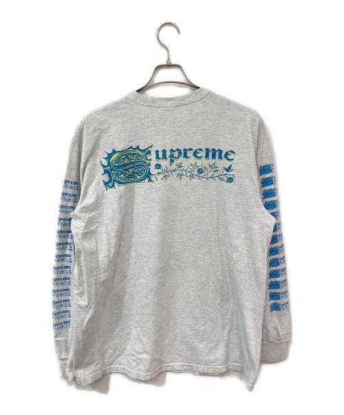SUPREME（シュプリーム）SUPREME (シュプリーム) Saint Sebastian L/S/セイントセバスチャンL/S グレー サイズ:SIZE Lの古着・服飾アイテム