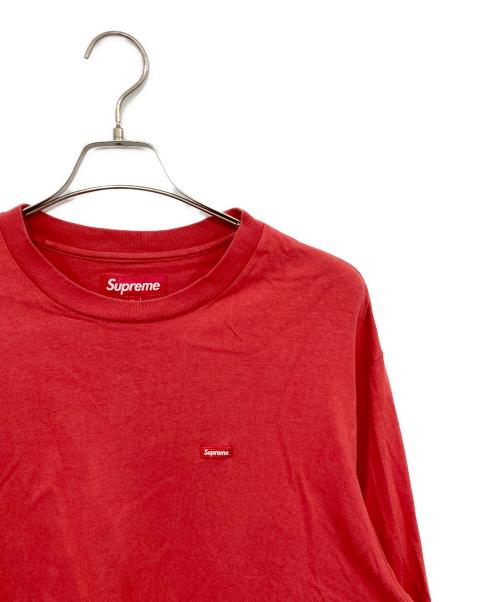 SUPREME（シュプリーム）SUPREME (シュプリーム) Small Box L/S Tee/スモールボックスL/Sティー レッド サイズ:SIZE Mの古着・服飾アイテム