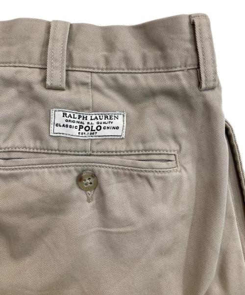 POLO RALPH LAUREN（ポロ・ラルフローレン）POLO RALPH LAUREN (ポロ・ラルフローレン) HAMMOND PANT/ハモンドパンツ ベージュ サイズ:34/29の古着・服飾アイテム