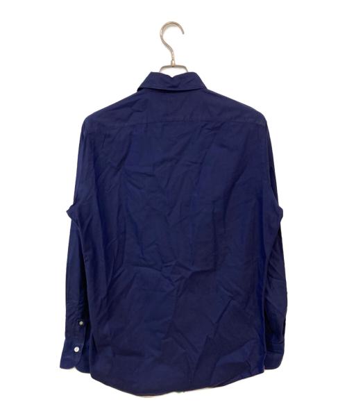 finamore（フィナモレ）finamore (フィナモレ) ドレスシャツ ネイビー サイズ:SIZE Mの古着・服飾アイテム