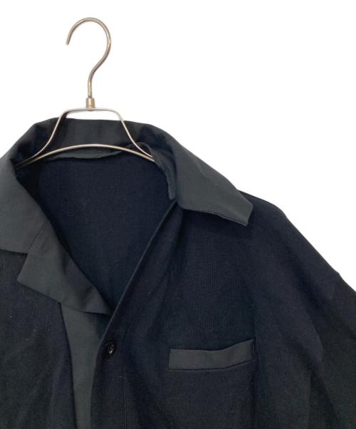 sacai（サカイ）sacai (サカイ) アシンメトリー ボタンアップ カーディガン ブラック サイズ:3の古着・服飾アイテム