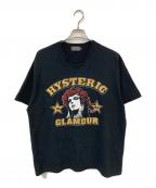 Hysteric Glamourヒステリックグラマー）の古着「GRATEFUL HYS Tシャツ」｜ブラック