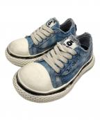 OLD ORDERオールドオーダー）の古着「ローカットスニーカー」｜スカイブルー