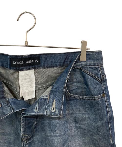 DOLCE & GABBANA（ドルチェ＆ガッバーナ）DOLCE & GABBANA (ドルチェ＆ガッバーナ) デニムパンツ インディゴ サイズ:36の古着・服飾アイテム