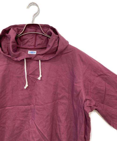 FOUNDOUR（ファウンダ）FOUNDOUR (ファウンダ) OXFORD HOODIE ボルドー サイズ:3の古着・服飾アイテム