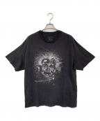 USEDユーズド）の古着「プリントTシャツ」｜フェードブラック