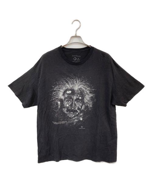 USED（ユーズド）USED (ユーズド) プリントTシャツ フェードブラック サイズ:XLの古着・服飾アイテム