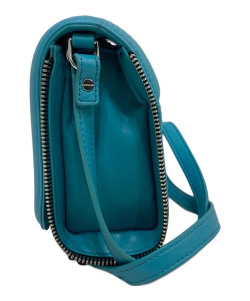 DIESEL（ディーゼル）DIESEL (ディーゼル) BIGロゴ スモールクロスボディバッグ スカイブルーの古着・服飾アイテム