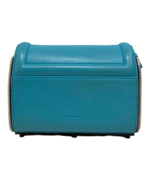 DIESEL（ディーゼル）DIESEL (ディーゼル) BIGロゴ スモールクロスボディバッグ スカイブルーの古着・服飾アイテム