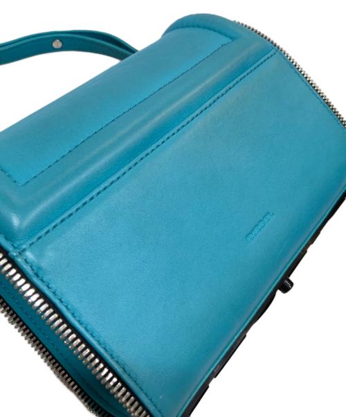 DIESEL（ディーゼル）DIESEL (ディーゼル) BIGロゴ スモールクロスボディバッグ スカイブルーの古着・服飾アイテム