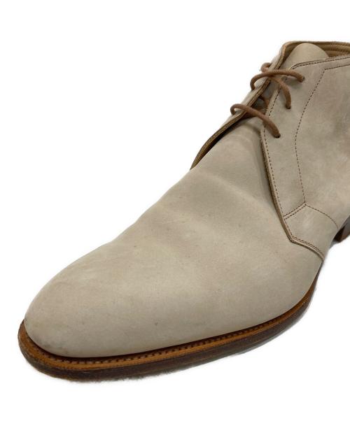 Edward Green（エドワードグリーン）Edward Green (エドワードグリーン) スエード チャッカブーツ ベージュ サイズ:8Eの古着・服飾アイテム