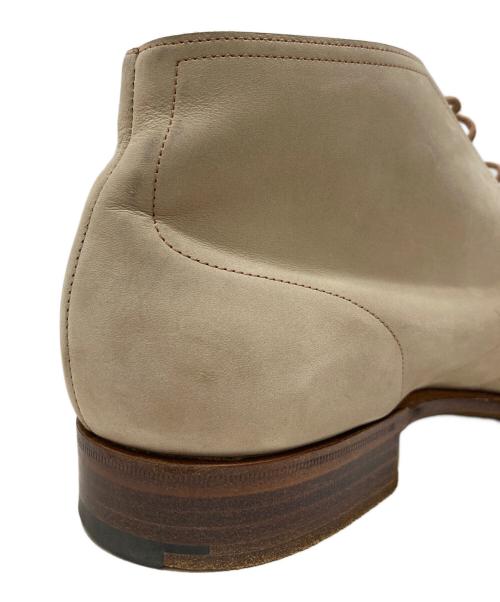 Edward Green（エドワードグリーン）Edward Green (エドワードグリーン) スエード チャッカブーツ ベージュ サイズ:8Eの古着・服飾アイテム
