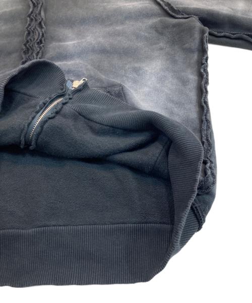 BEAMS（ビームス）BEAMS (ビームス) ADE INSIDE OUT ZIP UP HOODIE グレー サイズ:Mの古着・服飾アイテム