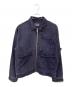 stussy（ステューシー）の古着「Zip Work Jacket Denim Ngtshade/ジップワークジャケットデニムナイトシェード」｜インディゴ