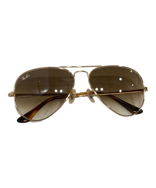 RAY-BAN（レイバン）RAY-BAN (レイバン) AVIATOR METAL II/アビエイターメタル サングラス ブラウン サイズ:58□14の古着・服飾アイテム