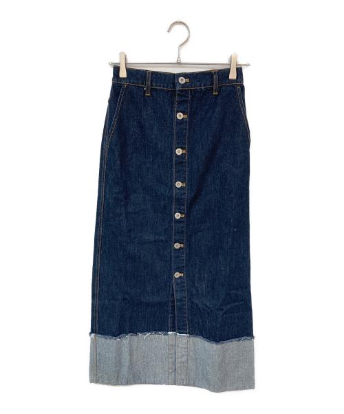 BEAMS HEART（ビームスハート）BEAMS HEART (ビームスハート) デニムスカート インディゴ サイズ:Sの古着・服飾アイテム