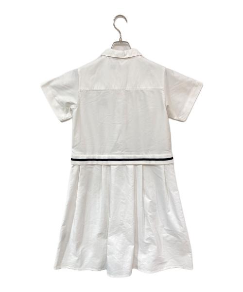 FRED PERRY（フレッドペリー）FRED PERRY (フレッドペリー) OXFORD SHIRT DRESS ホワイト サイズ:UK 8の古着・服飾アイテム