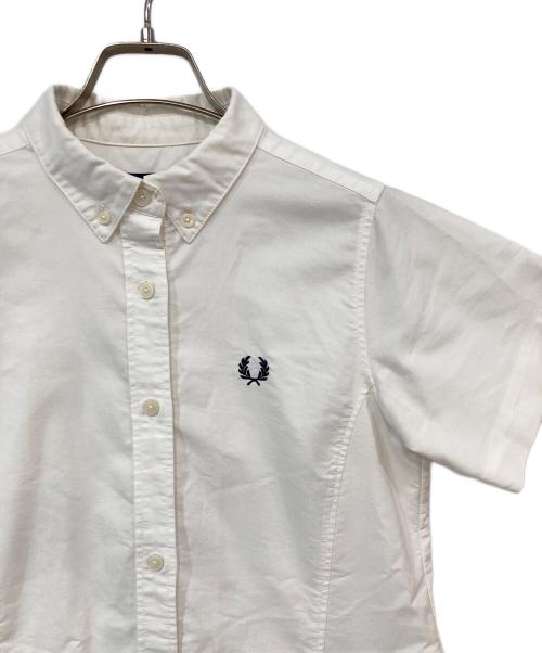 FRED PERRY（フレッドペリー）FRED PERRY (フレッドペリー) OXFORD SHIRT DRESS ホワイト サイズ:UK 8の古着・服飾アイテム