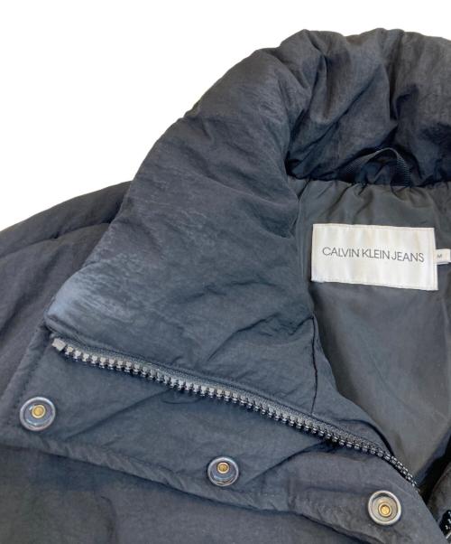 Calvin Klein Jeans（カルバンクラインジーンズ）Calvin Klein Jeans (カルバンクラインジーンズ) Long Sleeve Brand Logo Puffer Jackets ブラック サイズ:Mの古着・服飾アイテム