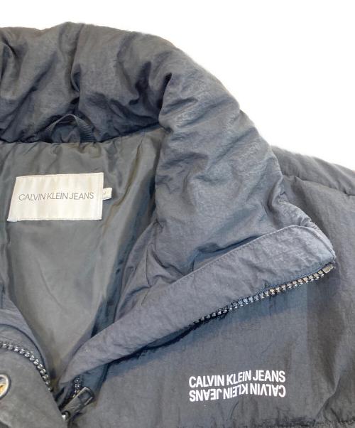 Calvin Klein Jeans（カルバンクラインジーンズ）Calvin Klein Jeans (カルバンクラインジーンズ) Long Sleeve Brand Logo Puffer Jackets ブラック サイズ:Mの古着・服飾アイテム