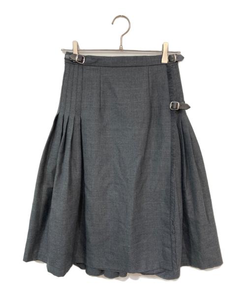 O'NEIL OF DUBLIN（オニールオブダブリン）O'NEIL OF DUBLIN (オニールオブダブリン) ウールスカート グレー サイズ:US 6の古着・服飾アイテム