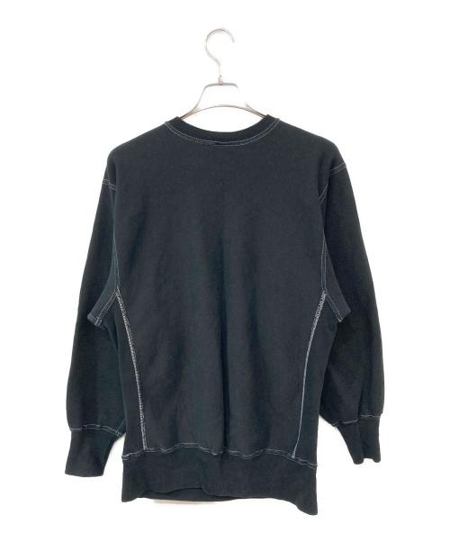 Champion REVERSE WEAVE（チャンピオン リバース ウィーブ）Champion REVERSE WEAVE (チャンピオン リバース ウィーブ) 90’s リバースウィーブスウェット ブラック サイズ:SIZE XLの古着・服飾アイテム