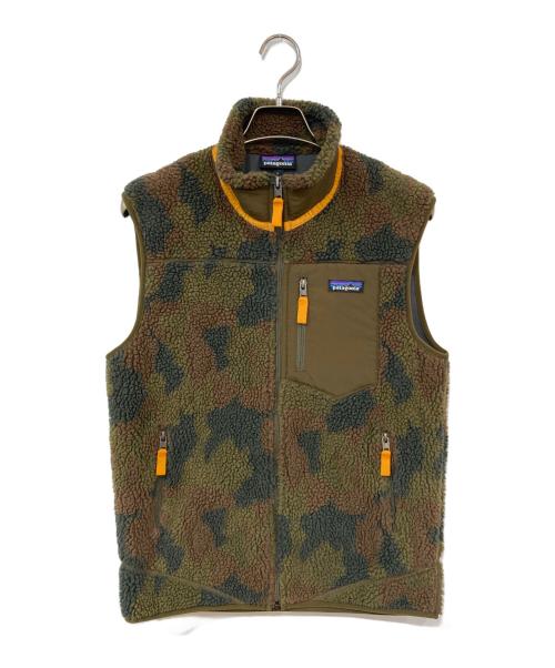 Patagonia（パタゴニア）Patagonia (パタゴニア) クラシックレトロX ベスト カーキ サイズ:Sの古着・服飾アイテム