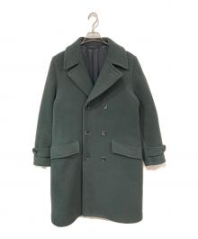 WACKO MARIA（ワコマリア）の古着「DOUBLE BREASTED COAT」｜グリーン