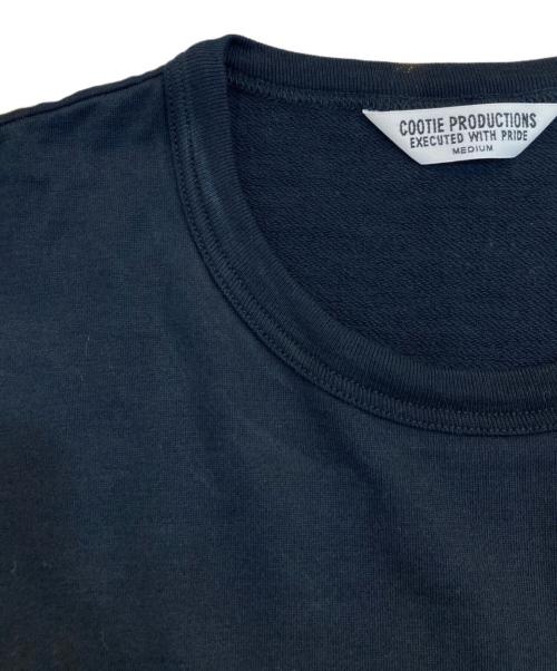 COOTIE PRODUCTIONS（クーティープロダクツ）COOTIE PRODUCTIONS (クーティープロダクツ) スーピマコットンスウェット カットオフ ブラック サイズ:Mの古着・服飾アイテム