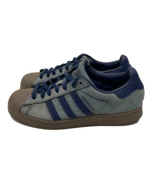 adidas（アディダス）adidas (アディダス) SUPERSTAR キャンバス スカイブルー サイズ:28.0cmの古着・服飾アイテム