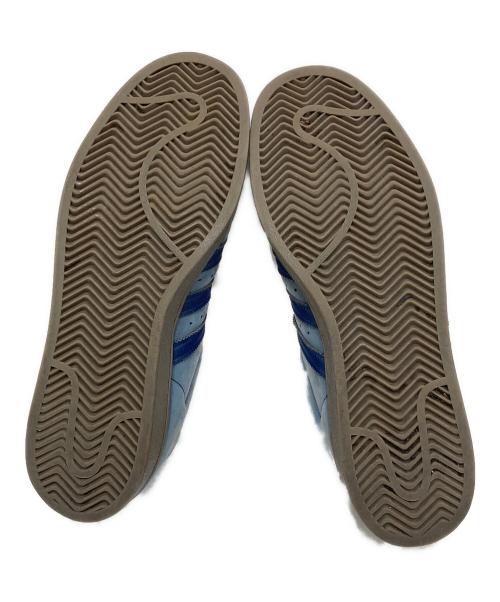 adidas（アディダス）adidas (アディダス) SUPERSTAR キャンバス スカイブルー サイズ:28.0cmの古着・服飾アイテム