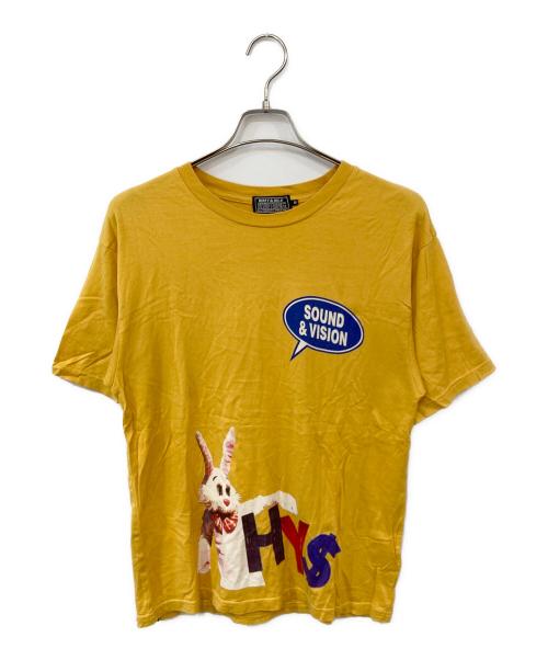 Hysteric Glamour（ヒステリックグラマー）Hysteric Glamour (ヒステリックグラマー) プリントTシャツ イエロー サイズ:SIZE Mの古着・服飾アイテム