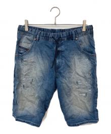 DIESEL（ディーゼル）の古着「ハーフパンツ」｜インディゴ