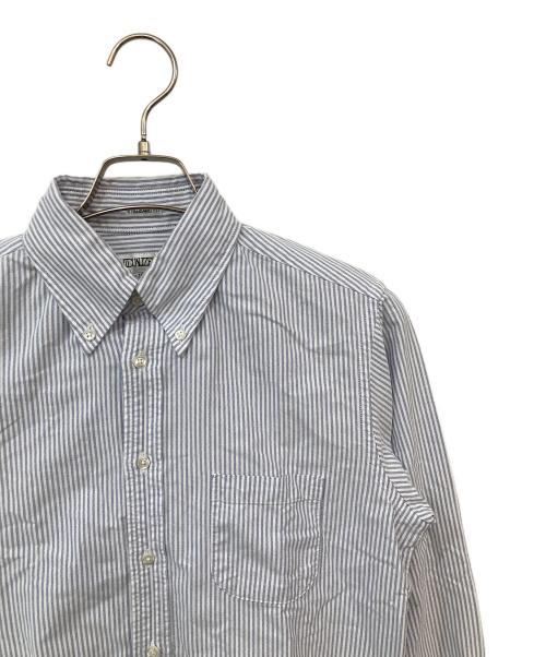 INDIVIDUALIZED SHIRTS（インディビジュアライズドシャツ）INDIVIDUALIZED SHIRTS (インディビジュアライズドシャツ) ストライプシャツ ホワイト×ブルー サイズ:SIZE 15/32の古着・服飾アイテム