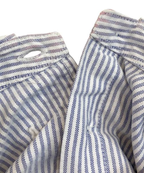 INDIVIDUALIZED SHIRTS（インディビジュアライズドシャツ）INDIVIDUALIZED SHIRTS (インディビジュアライズドシャツ) ストライプシャツ ホワイト×ブルー サイズ:SIZE 15/32の古着・服飾アイテム