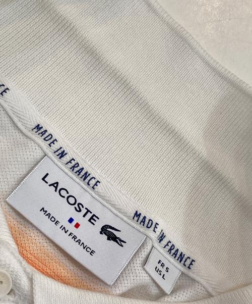 LACOSTE（ラコステ）LACOSTE (ラコステ) ポロシャツ ホワイト サイズ:US Lの古着・服飾アイテム