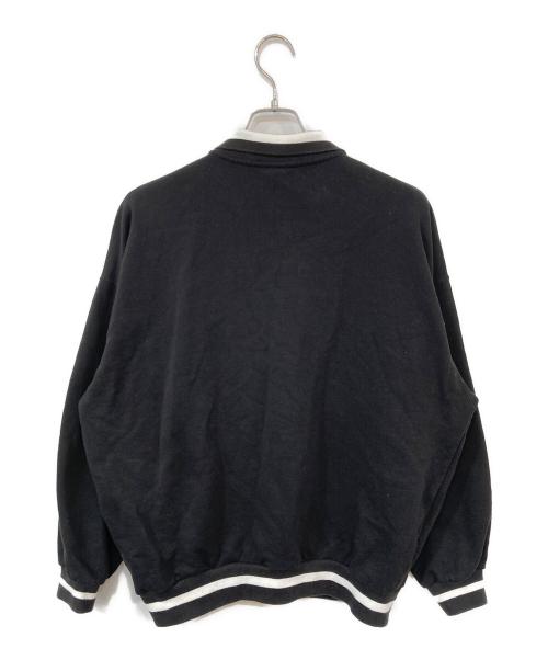 KEBOZ（ケボズ）KEBOZ (ケボズ) ハーフジップスウェット ブラック サイズ:Mの古着・服飾アイテム