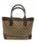 GUCCI (グッチ) ggキャンバストートバッグ ブラウン：19000円