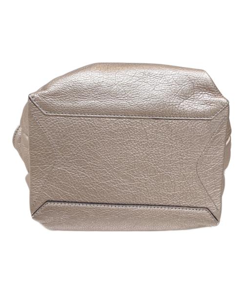 GIANNI CHIARINI（ジャンニ キアリーニ）GIANNI CHIARINI (ジャンニ キアリーニ) 2WAYレザーバッグ シルバーの古着・服飾アイテム