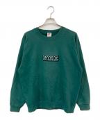 NIKEナイキ）の古着「90’s クルーネックスウェット」｜グリーン
