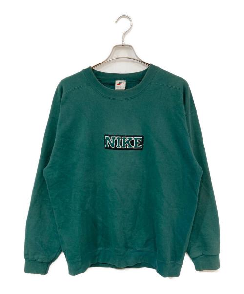 NIKE（ナイキ）NIKE (ナイキ) 90’s クルーネックスウェット グリーン サイズ:SIZE Mの古着・服飾アイテム