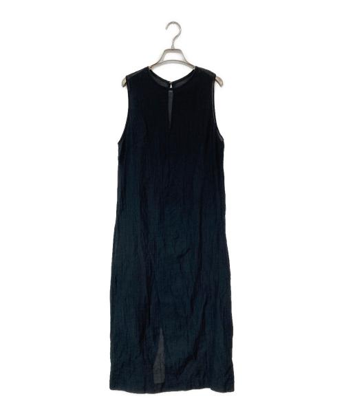 BEAUTY&YOUTH（ビューティーアンドユース）BEAUTY&YOUTH (ビューティーアンドユース) 楊柳シアーノースリーブワンピース ブラック サイズ:SIZE Mの古着・服飾アイテム