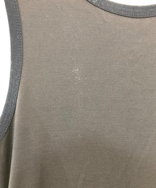 BLENHEIM（ブレンヘイム）BLENHEIM (ブレンヘイム) ナイロン混ノースリーブワンピース ブラック サイズ:SIZE Mの古着・服飾アイテム