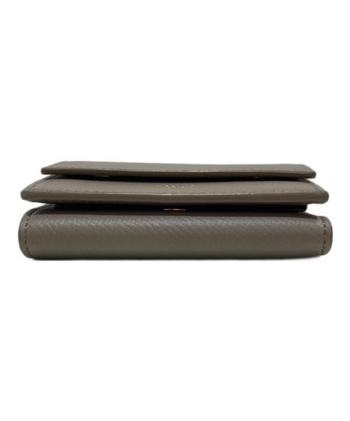 CELINE（セリーヌ）CELINE (セリーヌ) フォールデッドコンパクトウォレット グレーの古着・服飾アイテム