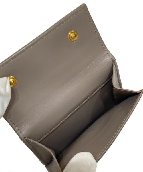 CELINE（セリーヌ）CELINE (セリーヌ) フォールデッドコンパクトウォレット グレーの古着・服飾アイテム