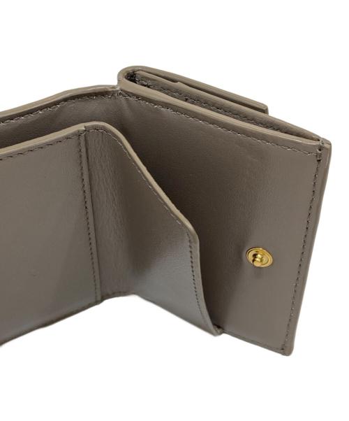 CELINE（セリーヌ）CELINE (セリーヌ) フォールデッドコンパクトウォレット グレーの古着・服飾アイテム