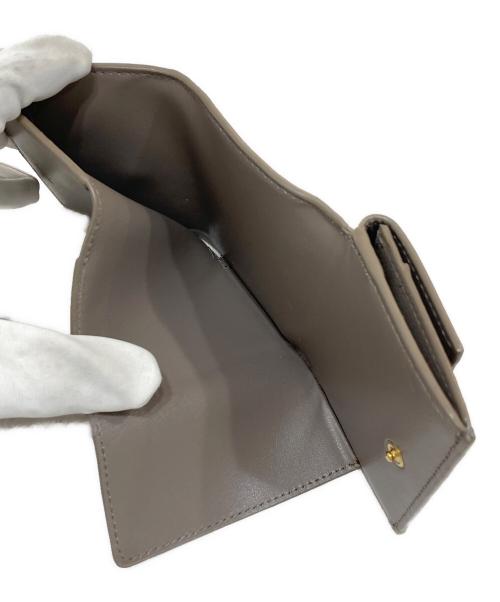 CELINE（セリーヌ）CELINE (セリーヌ) フォールデッドコンパクトウォレット グレーの古着・服飾アイテム
