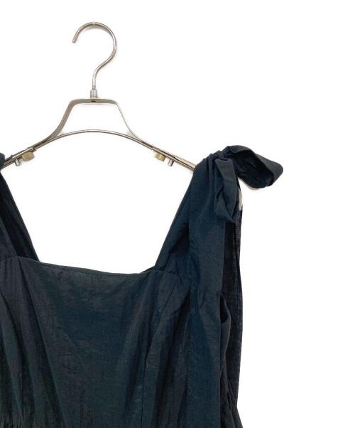 ecmile（エクミール）ecmile (エクミール) キャミソールワンピース ブラック サイズ:SIZE Freeの古着・服飾アイテム
